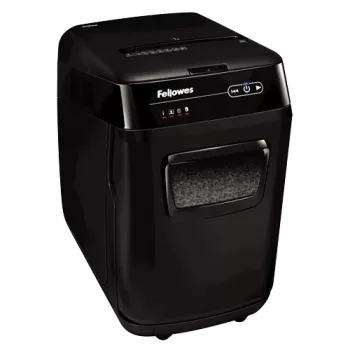 Fellowes AutoMax 200M paberipurustaja, mikro-lõikeline, must