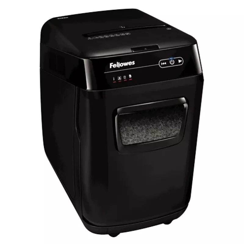 Fellowes AutoMax 200M paberipurustaja, mikro-lõikeline, must