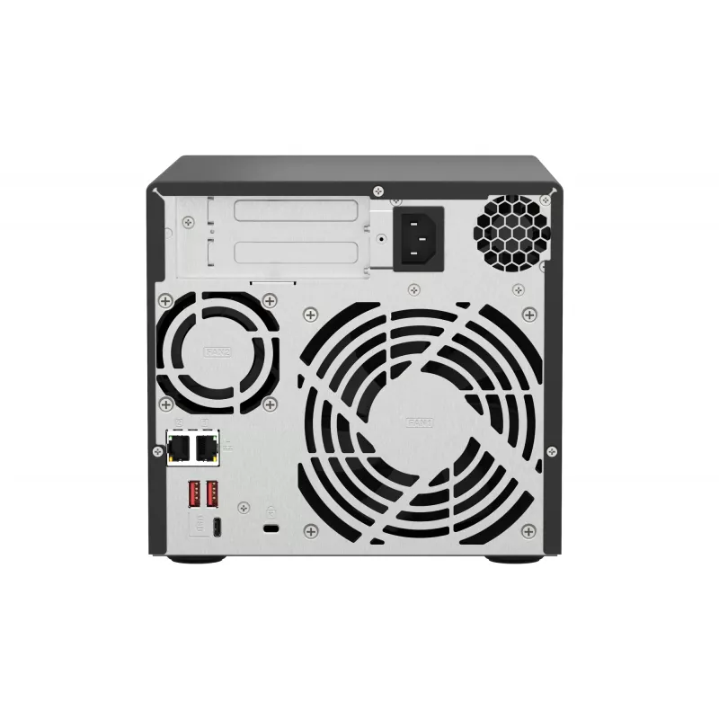 QNAP TS-473A NAS Tower Ryzen Embedded V1500B 8 GB DDR4 0 TB QNAP Turbo System Must