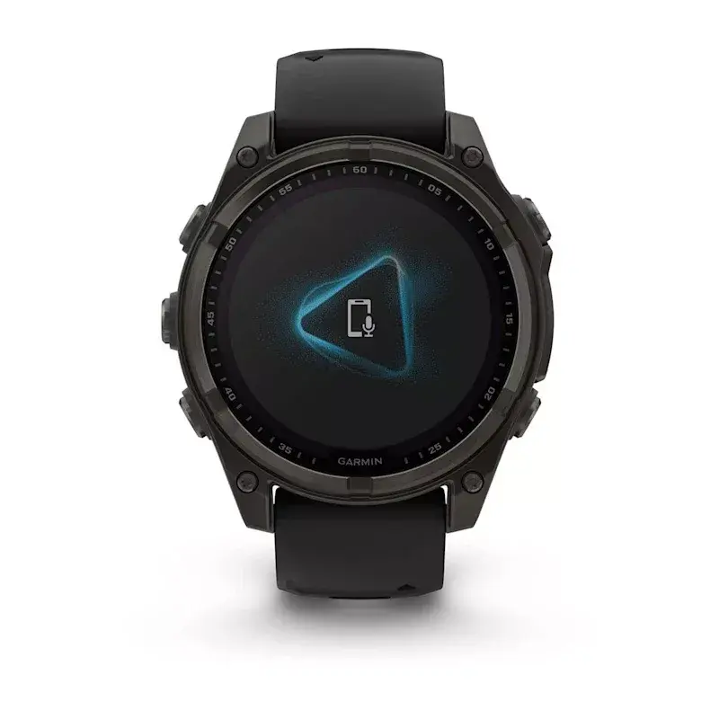Spordi nutikell GARMIN fenix 8 Must — 51 mm korpus, safiirlääts, päikeseenergia, GPS, 32 GB, 10 ATM, 1,3-tolline ekraan
