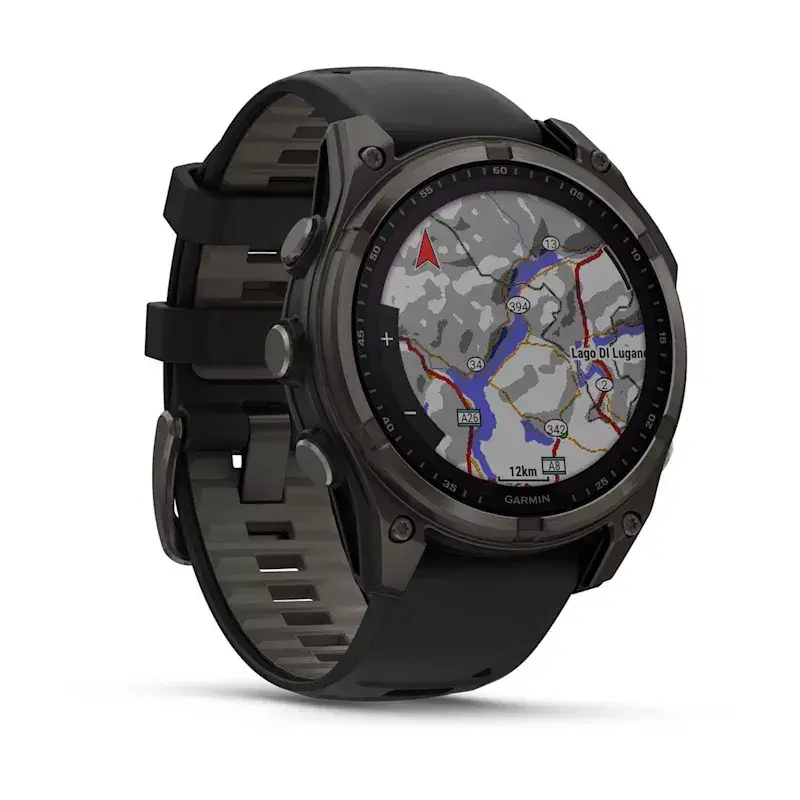 Spordi nutikell GARMIN fenix 8 Must — 51 mm korpus, safiirlääts, päikeseenergia, GPS, 32 GB, 10 ATM, 1,3-tolline ekraan