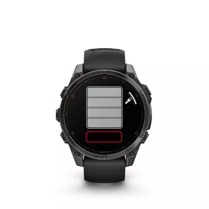 Spordikell GARMIN fenix 8 must, 47 mm korpus, AMOLED 1,4 tolli, safiirklaas, GPS/GLONASS/Galileo, 16-päevane aku