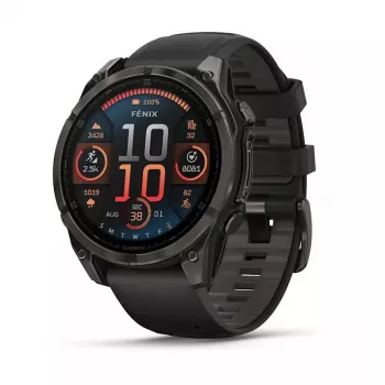 Spordikell GARMIN fenix 8 must, 47 mm korpus, AMOLED 1,4 tolli, safiirklaas, GPS/GLONASS/Galileo, 16-päevane aku
