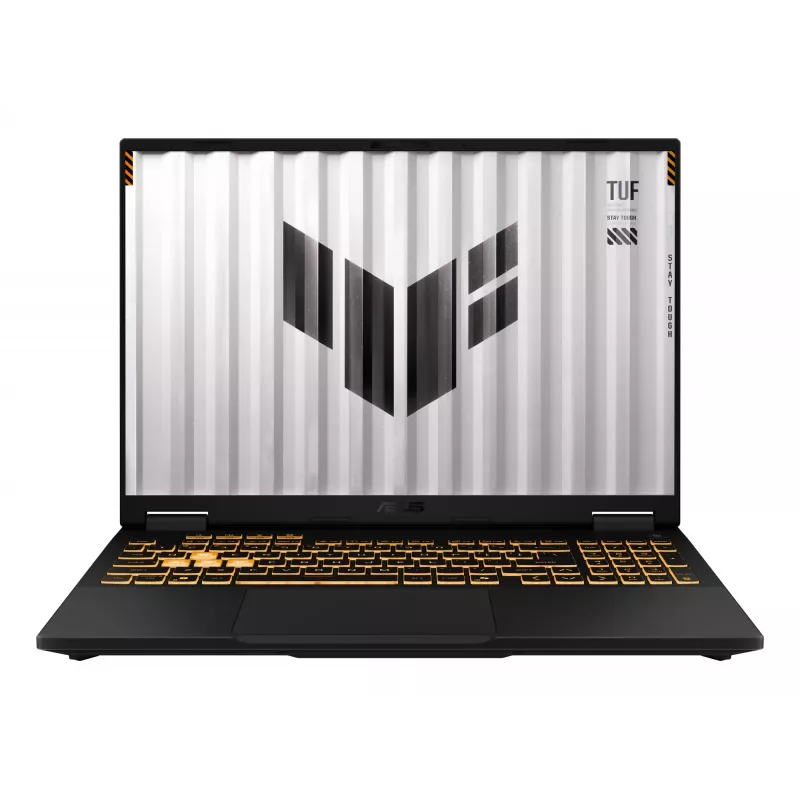 ASUS TUF Gaming F16 FX608JH-RV002W Intel® Core™ i5 i5-13450HX Sülearvuti 40,6 cm (16 tolli) WUXGA 16 GB DDR5-SDRAM 512 GB SSD NVIDIA® GeForce RTX™ 5050 Wi-Fi 6E (802.11ax) Windows 11 Home Hall