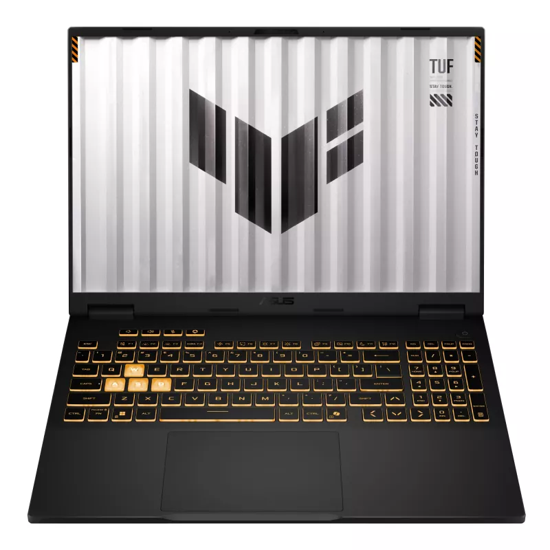 ASUS TUF Gaming F16 FX608JH-RV002W Intel® Core™ i5 i5-13450HX Sülearvuti 40,6 cm (16 tolli) WUXGA 16 GB DDR5-SDRAM 512 GB SSD NVIDIA® GeForce RTX™ 5050 Wi-Fi 6E (802.11ax) Windows 11 Home Hall