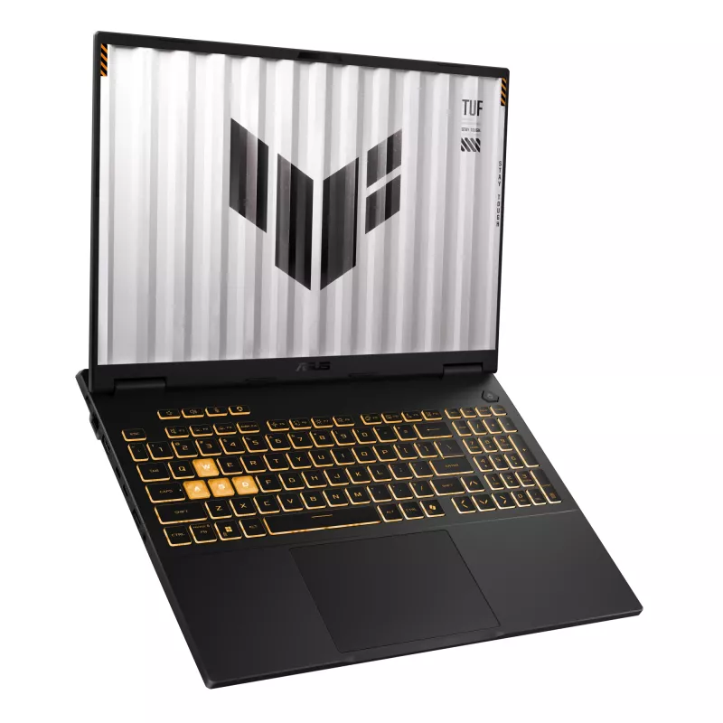 ASUS TUF Gaming F16 FX608JH-RV002W Intel® Core™ i5 i5-13450HX Sülearvuti 40,6 cm (16 tolli) WUXGA 16 GB DDR5-SDRAM 512 GB SSD NVIDIA® GeForce RTX™ 5050 Wi-Fi 6E (802.11ax) Windows 11 Home Hall