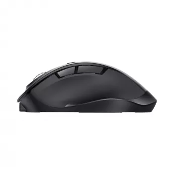 TRUST Fyda Office paremakäeline juhtmevaba hiir — RF + Bluetooth, optiline 2400 DPI, 6 nuppu, must