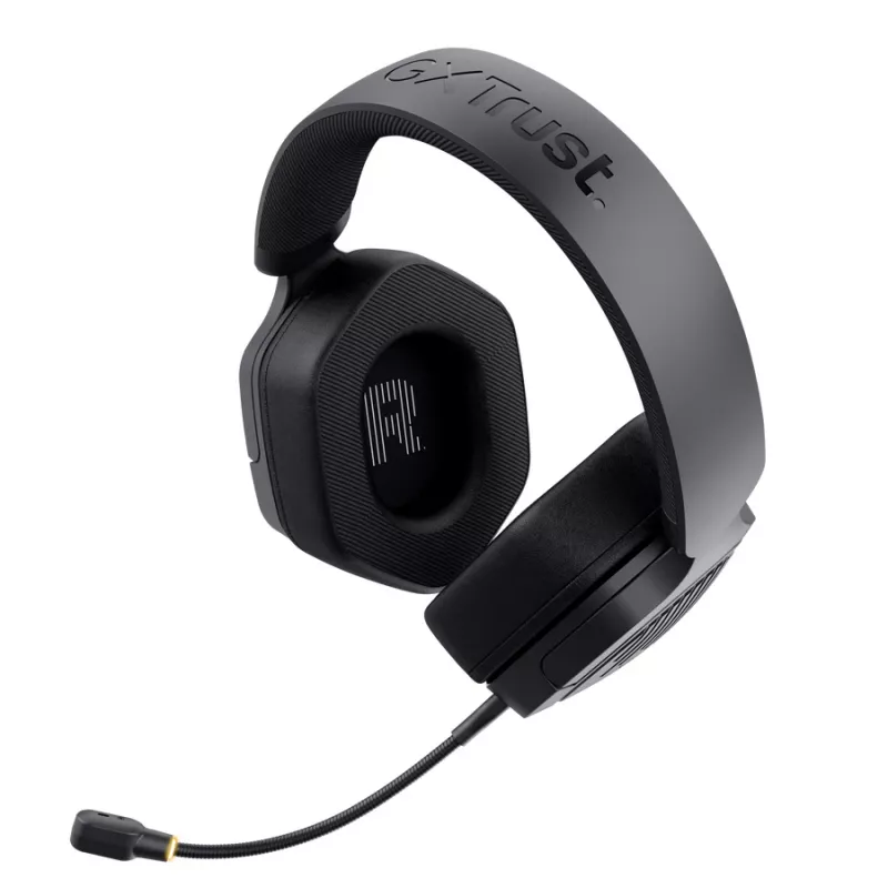 Peakomplekt TRUST GXT 493PS Carus — juhtmega ja juhtmevaba (Bluetooth), ümberkõrvaklapid, peapael, 20–20000 Hz, 1,2 m, must
