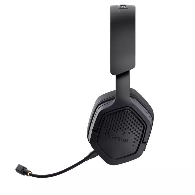 Peakomplekt TRUST GXT 493PS Carus — juhtmega ja juhtmevaba (Bluetooth), ümberkõrvaklapid, peapael, 20–20000 Hz, 1,2 m, must