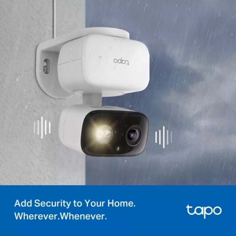 Turvakaamera TP-LINK Tapo C206 – sise/välis 1080p HD, pööramise ja kallutamisega, öövaatega, kahesuunalise heliga