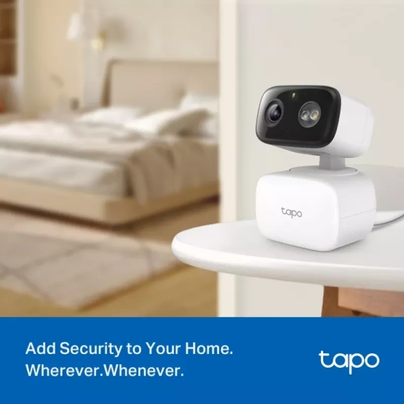 Turvakaamera TP-LINK Tapo C206 – sise/välis 1080p HD, pööramise ja kallutamisega, öövaatega, kahesuunalise heliga