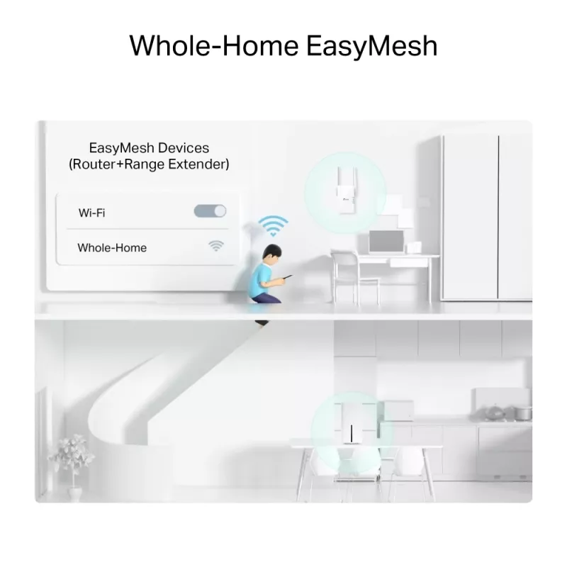 TP-Link Archer NX500 traadita ruuter Gigabit Ethernet kahesageduslik (2,4 GHz / 5 GHz) 5G valge