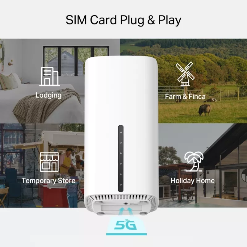 TP-Link Archer NX500 traadita ruuter Gigabit Ethernet kahesageduslik (2,4 GHz / 5 GHz) 5G valge