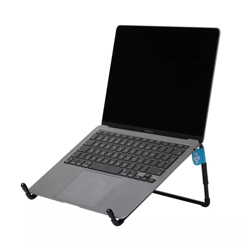R-Go Tools sülearvuti alus R-Go Steel Travel, ergonoomiline ja kokkupandav, sobib 10-22 tollisele sülearvutile, must