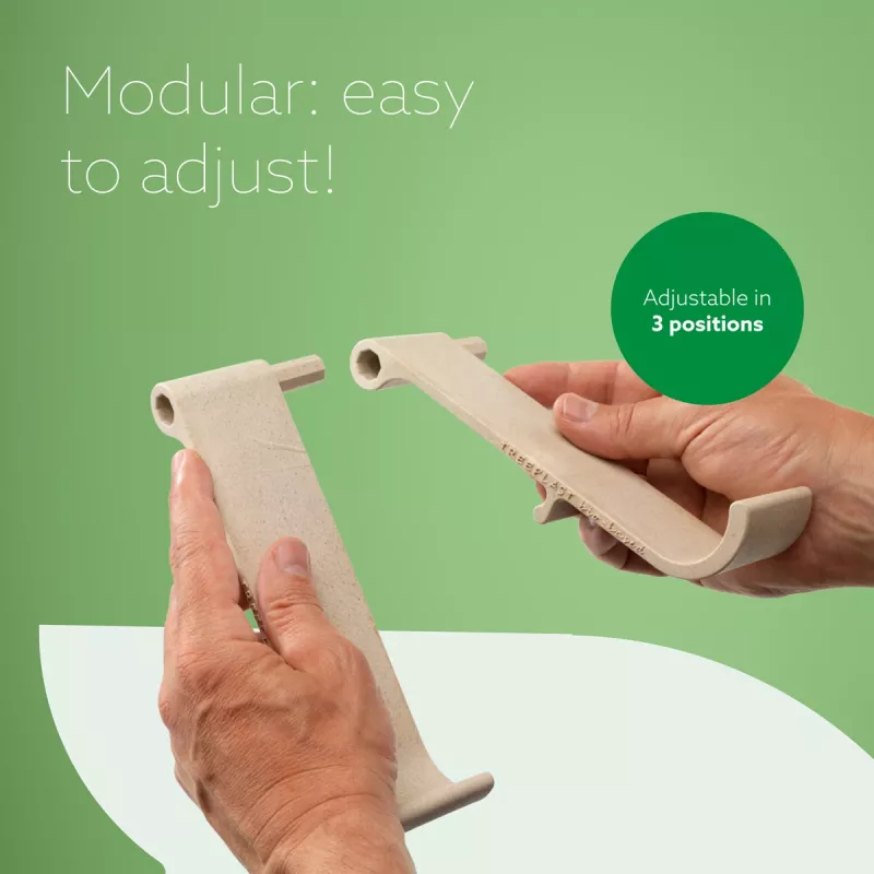R-Go Tools sülearvuti ja tahvelarvuti alus R-Go Treepod, ergonoomiline ja modulaarne, reguleeritav, biopõhine