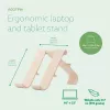 R-Go Tools sülearvuti ja tahvelarvuti alus R-Go Treepod, ergonoomiline ja modulaarne, reguleeritav, biopõhine