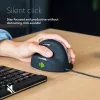 R-Go Tools Ergonomic hiir R-Go HE Break with break software, large (hand size ≥ 185 mm), left-handed, Wired, Must