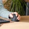 R-Go Tools Ergonomic hiir R-Go HE Break with break software, medium (hand size 165-185 mm), left-handed, Bluetooth, Must