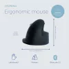 R-Go Tools Ergonomic hiir R-Go HE Break with break software, medium (hand size 165-185 mm), left-handed, Bluetooth, Must
