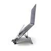 R-Go Tools sülearvuti alus R-Go Riser Document, ergonoomiline, kokkupandav ja reguleeritav alus dokumendihoidjaga, must