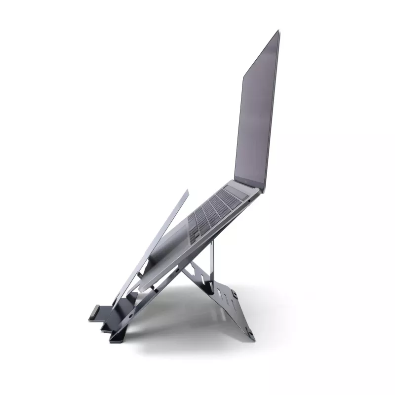 R-Go Tools sülearvuti alus R-Go Riser Document, ergonoomiline, kokkupandav ja reguleeritav alus dokumendihoidjaga, must