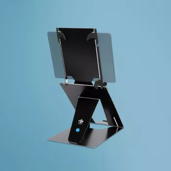 R-Go Tools Tahvel- ja sülearvutialus R-Go Riser Duo, sobib 10–22-tollisele ekraanile, must