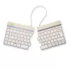 R-Go Tools Ergonoomiline klaviatuur R-Go Split Break koos pausitarkvaraga, ergonoomiline jagatud klaviatuur, QWERTY (UK), Bluetooth, valge
