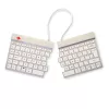 R-Go Tools Ergonoomiline klaviatuur R-Go Split Break koos pausitarkvaraga, ergonoomiline jagatud klaviatuur, QWERTY (UK), Bluetooth, valge