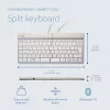 R-Go Tools Ergonoomiline klaviatuur R-Go Split Break koos pausitarkvaraga, ergonoomiline jagatud klaviatuur, QWERTY (UK), Bluetooth, valge