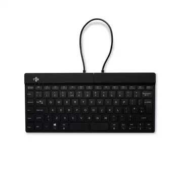 R-Go Tools Ergonoomiline klaviatuur R-Go Split Break koos pausitarkvaraga, ergonoomiline poolitatud klaviatuur, QWERTY (UK), Bluetooth, must