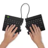 R-Go Tools Ergonoomiline klaviatuur R-Go Split Break koos pausitarkvaraga, ergonoomiline poolitatud klaviatuur, QWERTY (UK), Bluetooth, must