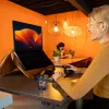 R-Go Tools sülearvutikott R-Go Viva, täisnahk, integreeritud sülearvutialusega, õlarihm, 15,6-tolline, pruun