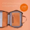 R-Go Tools sülearvutikott R-Go Viva, täisnahk, integreeritud sülearvutialusega, õlarihm, 15,6-tolline, pruun