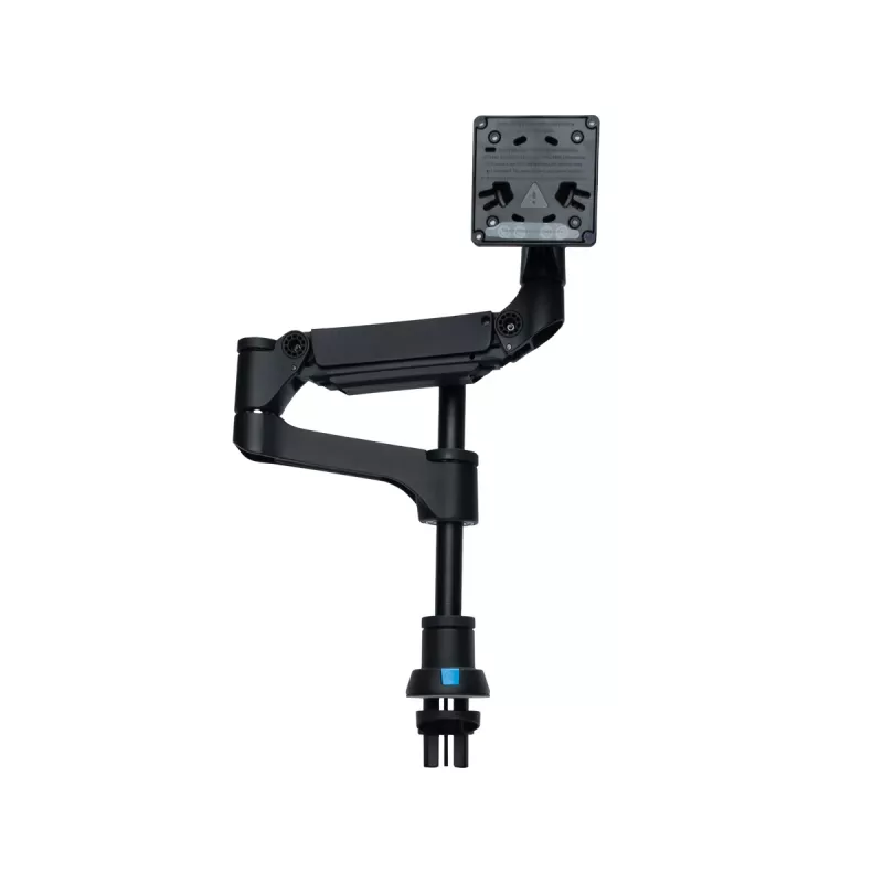 R-Go Tools monitori käsi R-Go Caparo Single, täielikult reguleeritav gaasivedruga, 3-9 kg kandevõime, 100% ringluspõhine, must