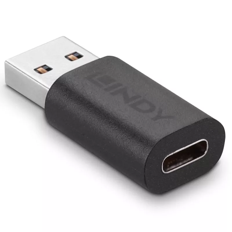 Lindy USB 3.2 Type A to C adapter, USB 3.2 Type A, USB 3.2 Type C, must