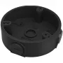 Junction box DAHUA DH-PFA136-B — alumiiniumkorpus, must, 1/2-tolline keere, 110×34 mm, 1 kg kandevõime