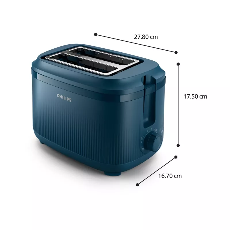 Philips 3000 series HD2511/70 röster 8 2 viilu 830 W Sinine