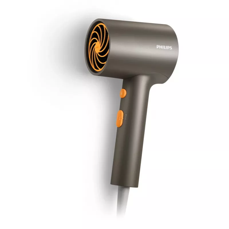 Föön Philips 3000 seeria BHD321/00 — 1600 W, 2 kuumuseastet, 2 kiirust, ioonfunktsioon, 350 g, hall