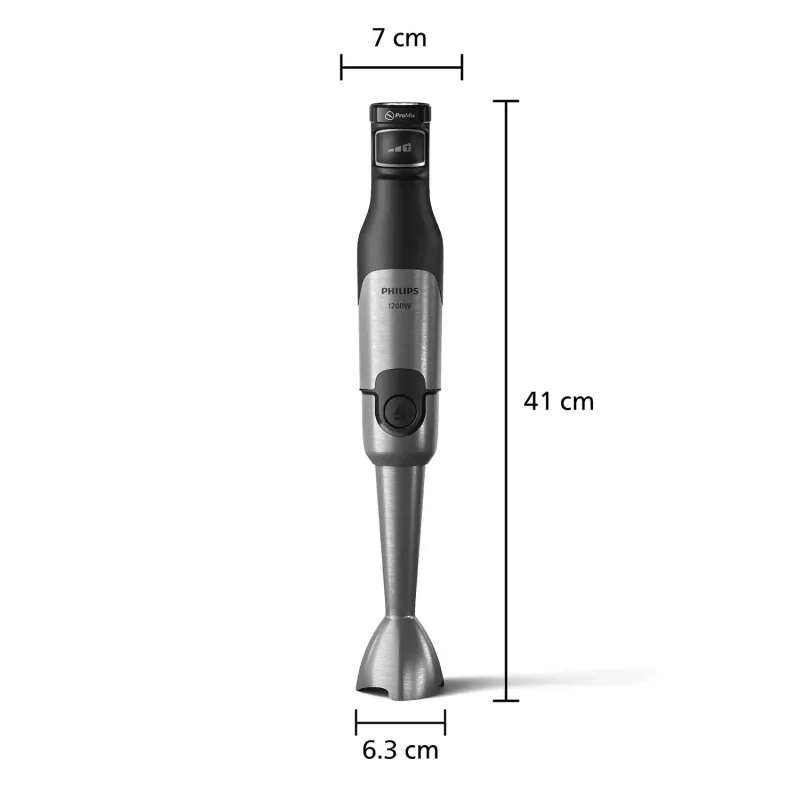 Philips 5000 seeria HR2682/00 blender saumikser 1200 W Must, Roostevaba teras