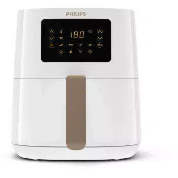 Philips 5000 seeria HD9255/30 fritüür Ühekorruseline 4,1 L Eraldiseisev 1400 W Kuumaõhufritüür Gold, Valge