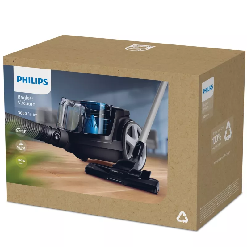 Philips 3000 seeria FC9331/09 tolmuimeja 1,5 L silindertolmuimeja Kuiv 900 W Kotita