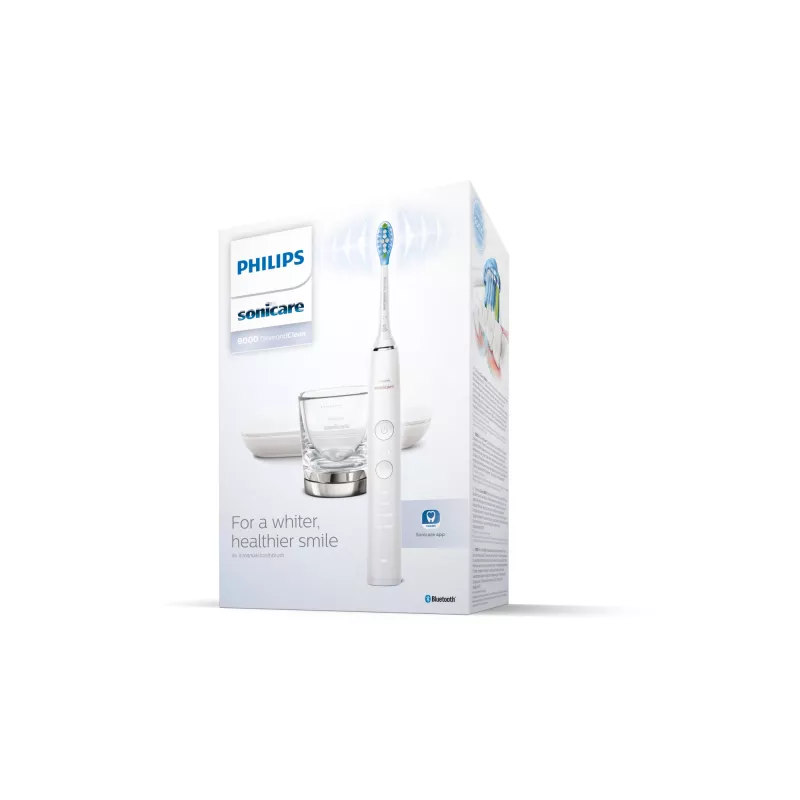 Sonic elektriline hambahari Philips DiamondClean 9000 HX9911 — vibreeriv hambahari, Li‑Ion laetav, 3 režiimi, valge