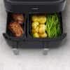 Kuumaõhufritüür Philips 5000 seeria NA551/00 — 9 L mahutavus, 2300 W, puutetundlik juhtimine, LED-ekraan, must/hõbedane