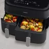 Kuumaõhufritüür Philips 5000 seeria NA551/00 — 9 L mahutavus, 2300 W, puutetundlik juhtimine, LED-ekraan, must/hõbedane