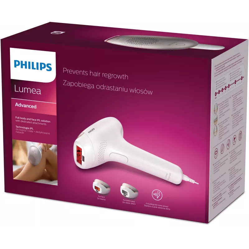 Philips Lumea Advanced SC1998/00 karvade eemaldaja Intense pulsed light (IPL) Ivory