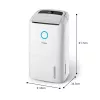 Philips 5000 seeria DE5305/11 õhukuivati 4 L 54 dB valge