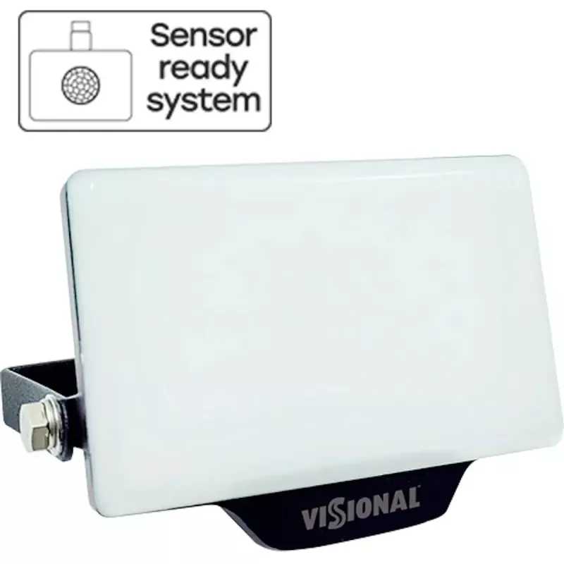 LED-seinalamp VISIONAL VS122-10W-40K — 10 W, 1100 lm, 4000 K välis-/fassaadivalgustuseks