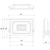 Välistingimustesse LED-prožektor OLLO VS121C-20W-RGB 20W 1900lm RGB