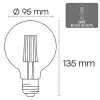 LED lamp VISIONAL VS-B-15 12W 1200 lm 3000K