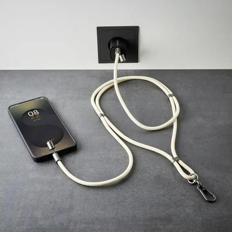 USB-kaabel Intenso Handykette 1,65 m USB-C beež
